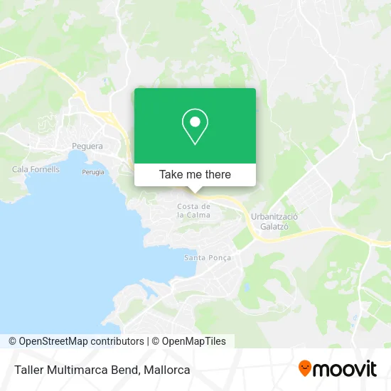 Taller Multimarca Bend map