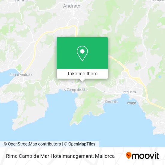 Rimc Camp de Mar Hotelmanagement map