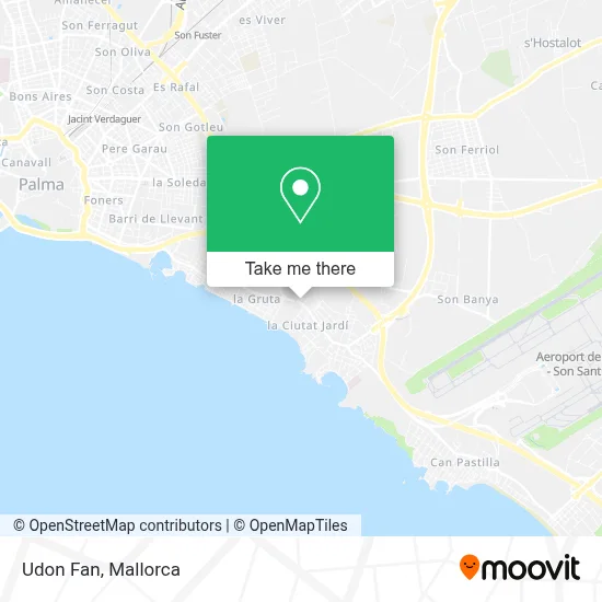 Udon Fan map