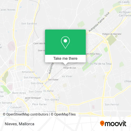 Nieves map