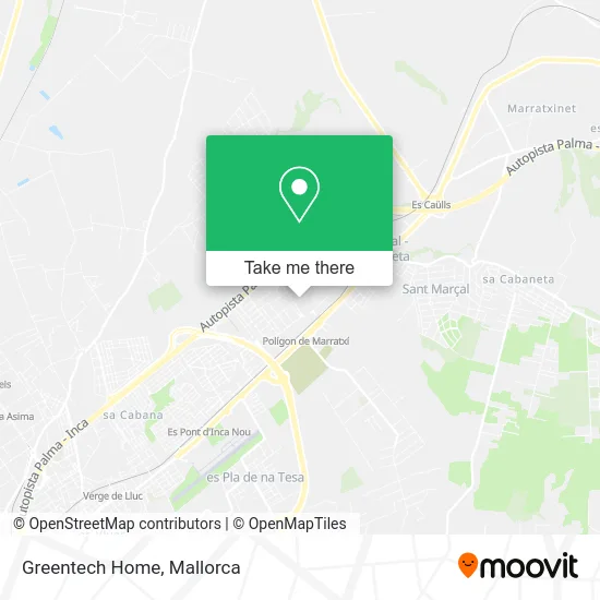 Greentech Home map