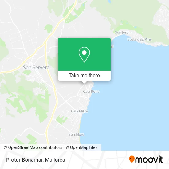 Protur Bonamar map