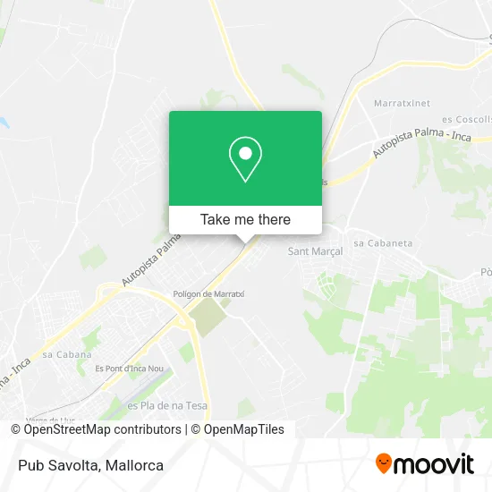 Pub Savolta map