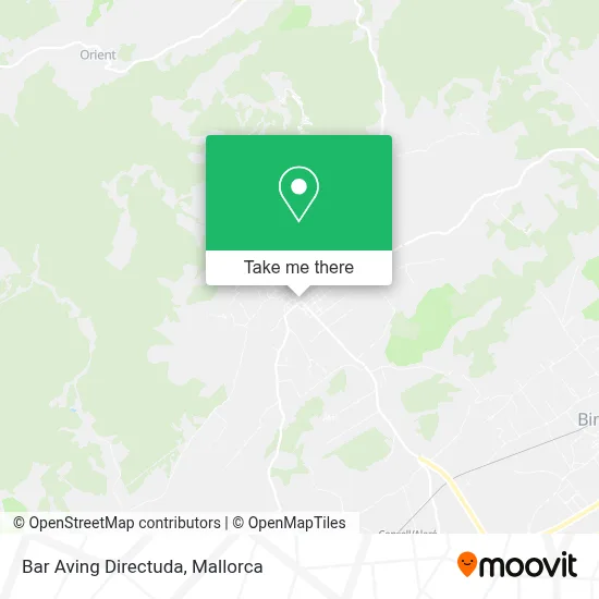 Bar Aving Directuda map