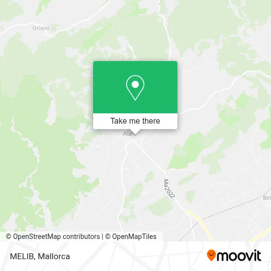MELIB map