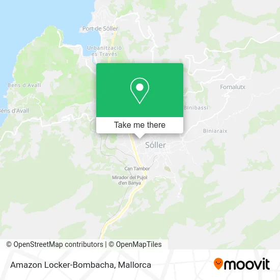 Amazon Locker-Bombacha map