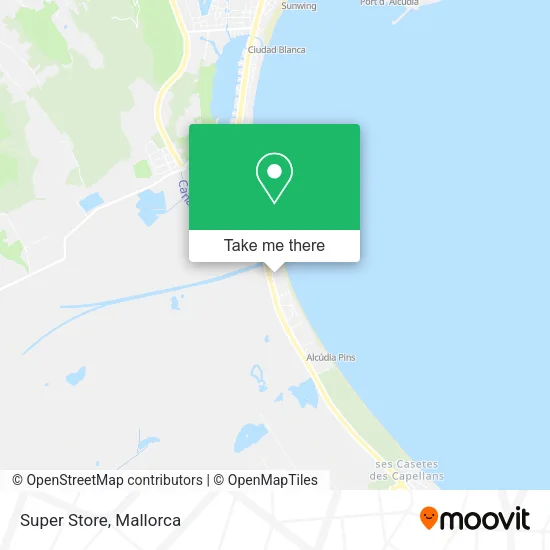 Super Store map