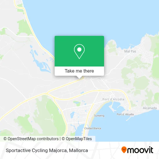 Sportactive Cycling Majorca map