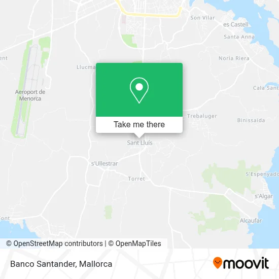 Banco Santander map