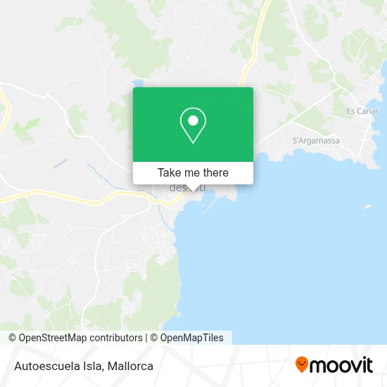 Autoescuela Isla map