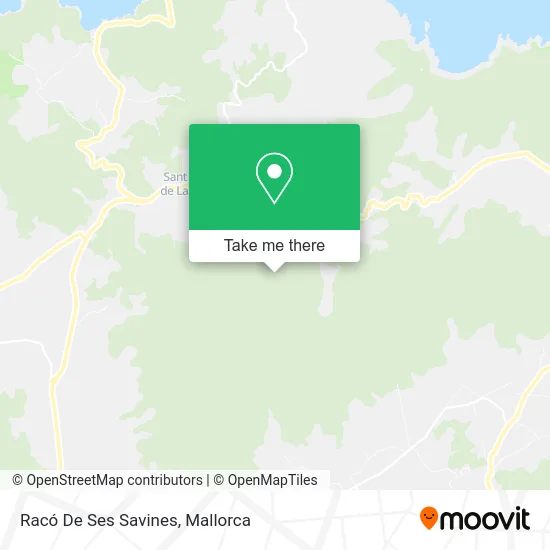 Racó De Ses Savines map