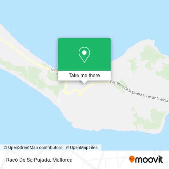 Racó De Sa Pujada map