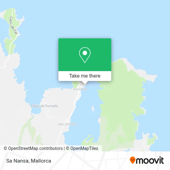 Sa Nansa map