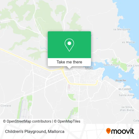 Parque Infantil map