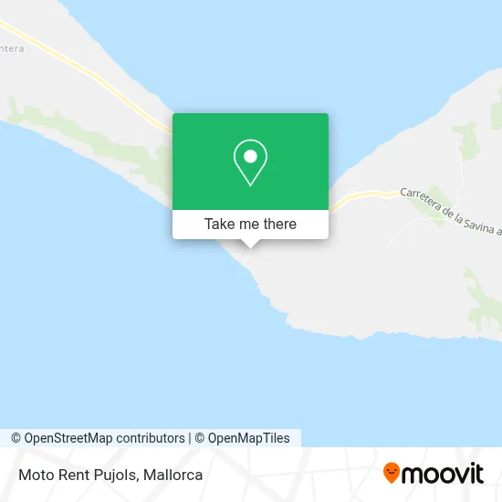 Moto Rent Pujols map