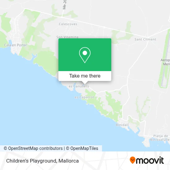 Parque Infantil map