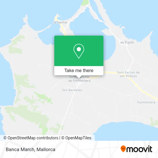 Banca March map