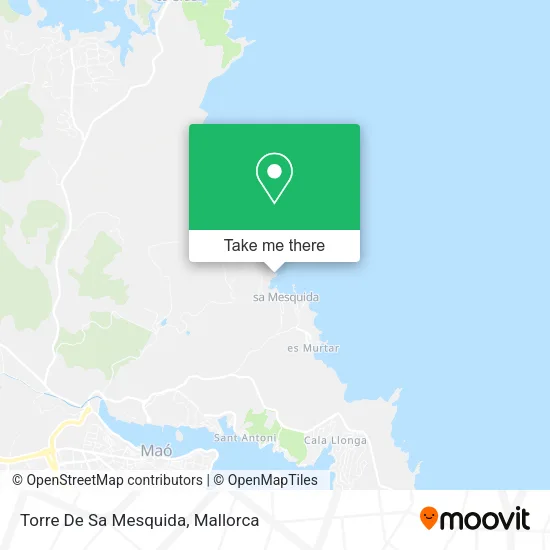 Torre De Sa Mesquida map