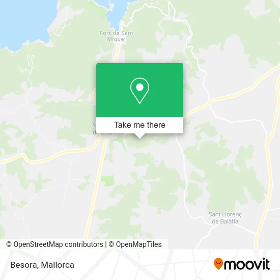 Besora map
