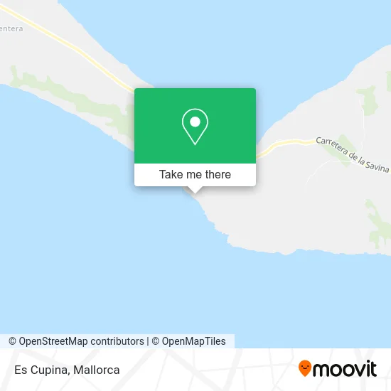 Es Cupina map