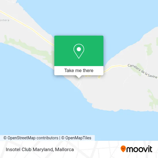 Insotel Club Maryland map