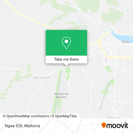 Ngaa 526 map