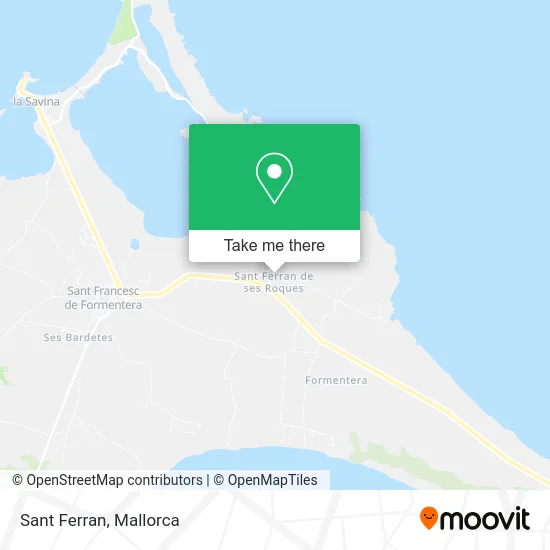 Sant Ferran map