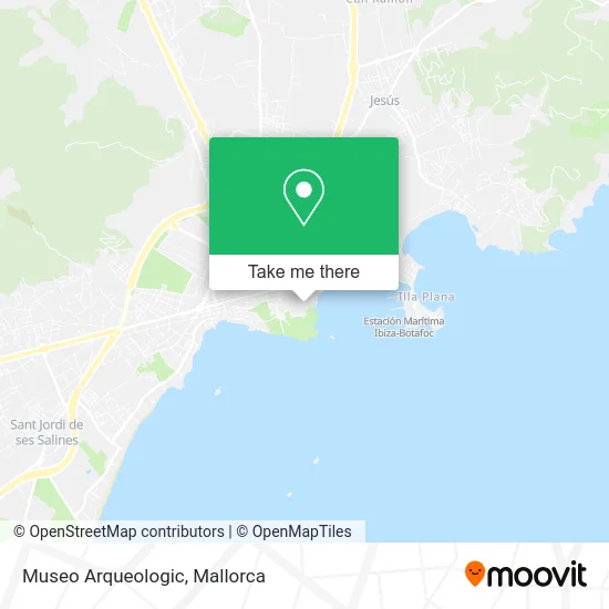 Museo Arqueologic map