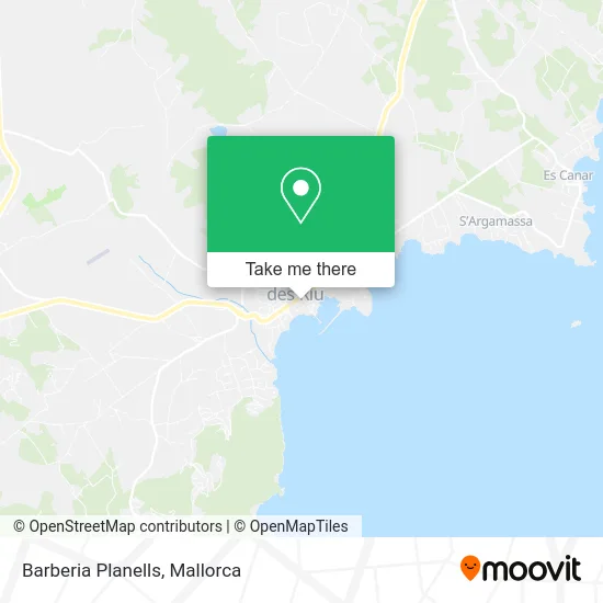 Barberia Planells map