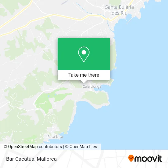Bar Cacatua map