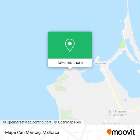 Mapa Can Marroig map
