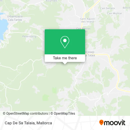 Cap De Sa Talaia map