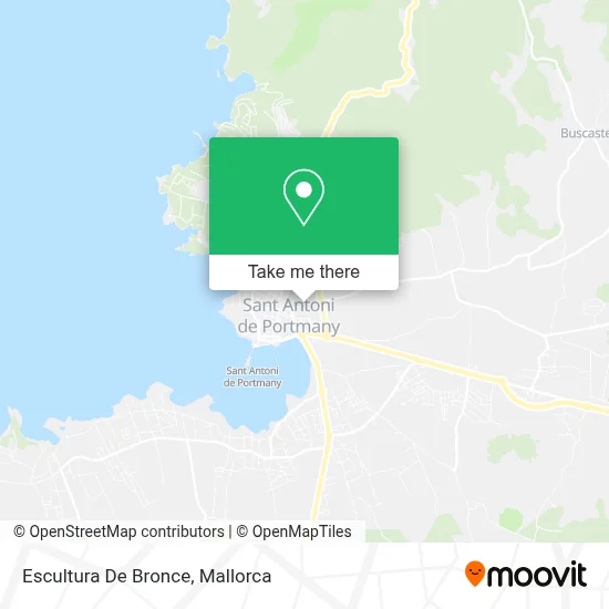 Escultura De Bronce map