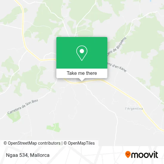 Ngaa 534 map