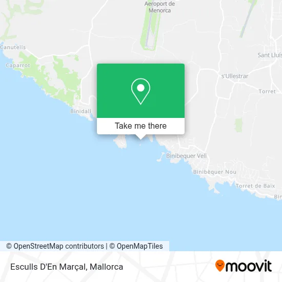 Esculls D'En Marçal map