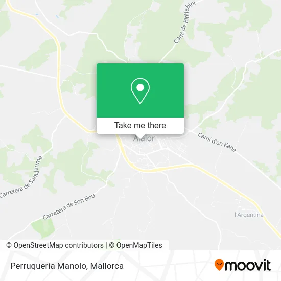 Perruqueria Manolo map