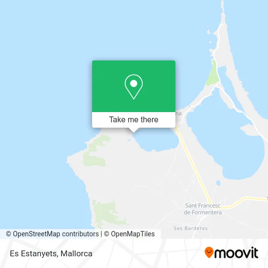 Es Estanyets map