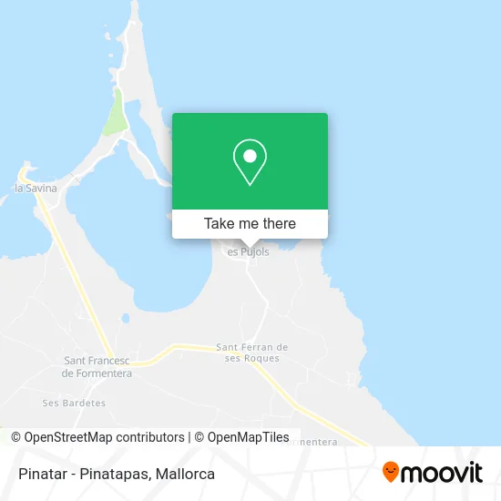 mapa Pinatar - Pinatapas