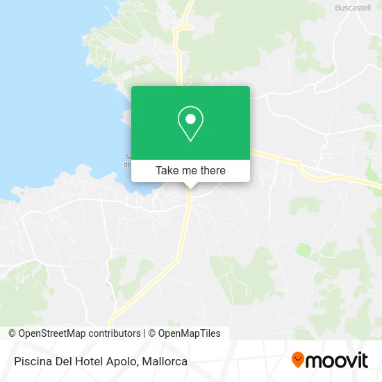 Piscina Del Hotel Apolo map