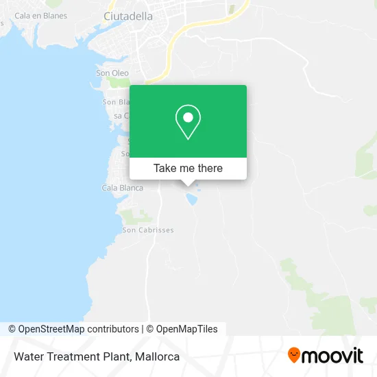 Water Treatment Plant map