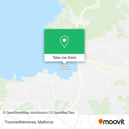 Trasmediterranea map