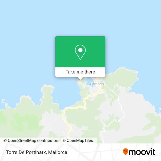 Torre De Portinatx map