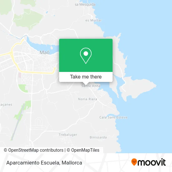 Aparcamiento Escuela map