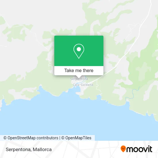 Serpentona map