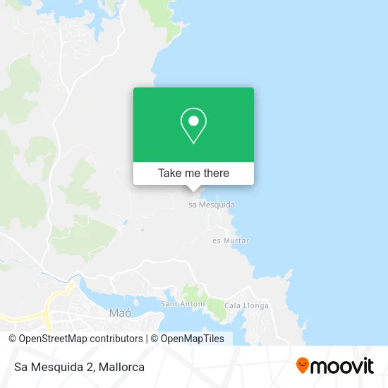 Sa Mesquida 2 map
