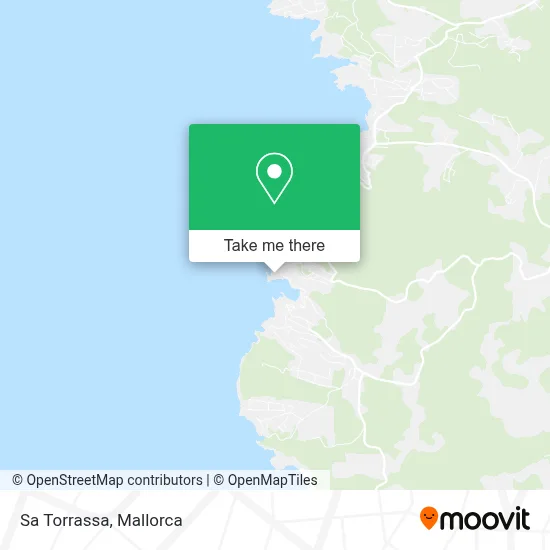 Sa Torrassa map