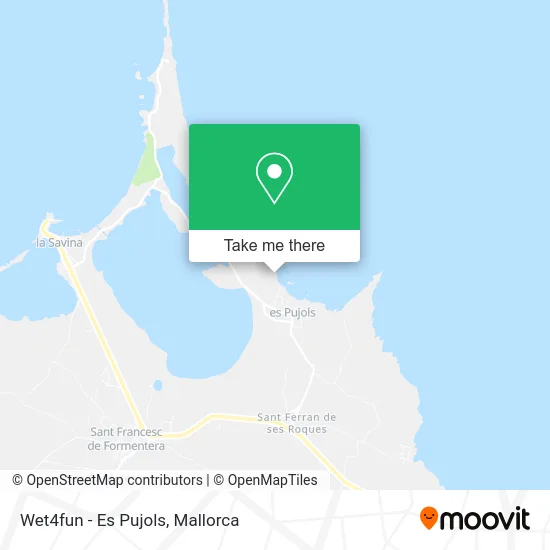 Wet4fun - Es Pujols map