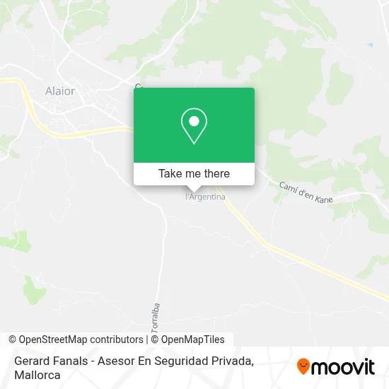 Gerard Fanals - Asesor En Seguridad Privada map