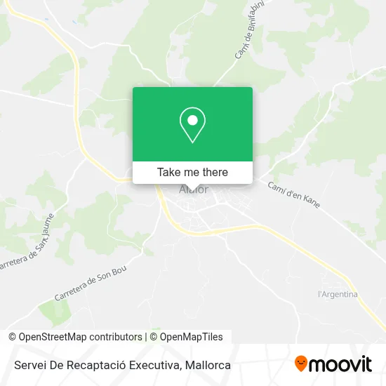 Servei De Recaptació Executiva map