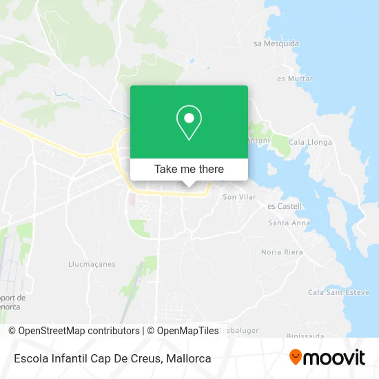 Escola Infantil Cap De Creus map